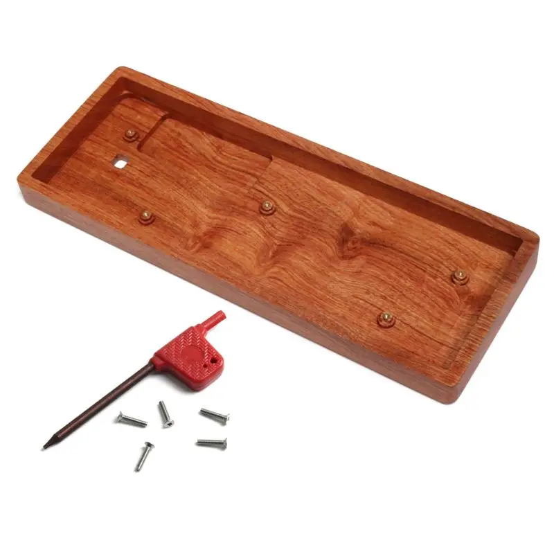 

Solid Wooden Case Customized Shell Base Rosewood Walnut Wood For ANNE PRO2 Mechanical Gaming Keyboard