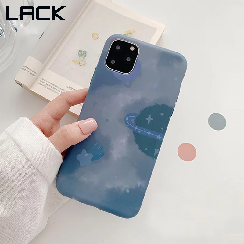 Чехол LACK для iphone 11 11pro Max с рисунком звездного неба мягкий силиконовый чехол