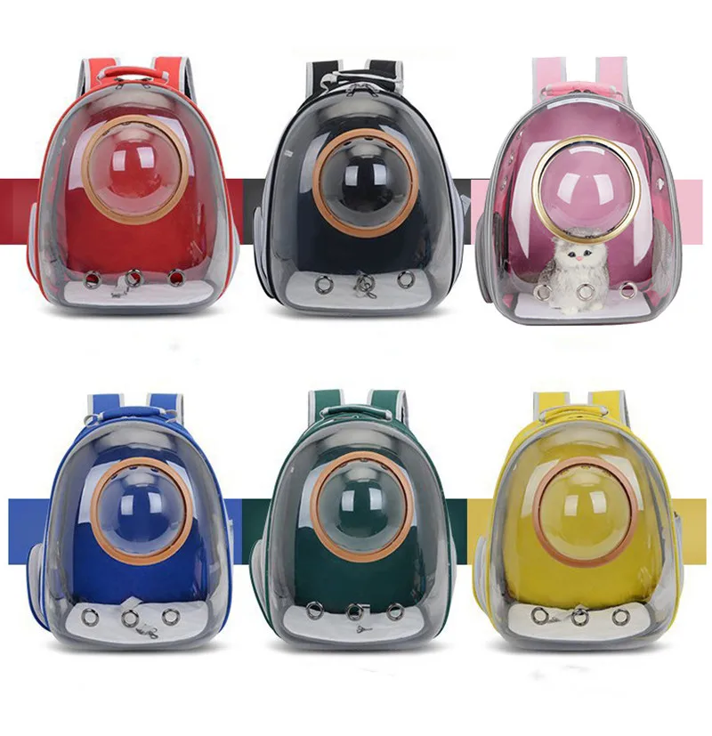 Космическая капсула сумка для кошек прозрачная домашних животных портативный