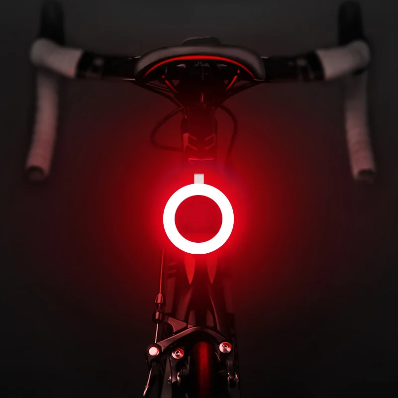 Bicycle Taillight Waterproof USB Chargeable LED Bike Rear Light Twelve Constellations Cycling Tail Light Lamp