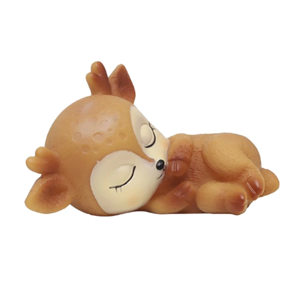 Фигурки Оленя Игрушки домашний Декор украшение из смолы торт фигурки жениха и