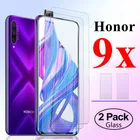 Закаленное стекло для Huawei Honor 9X, 2 упаковки