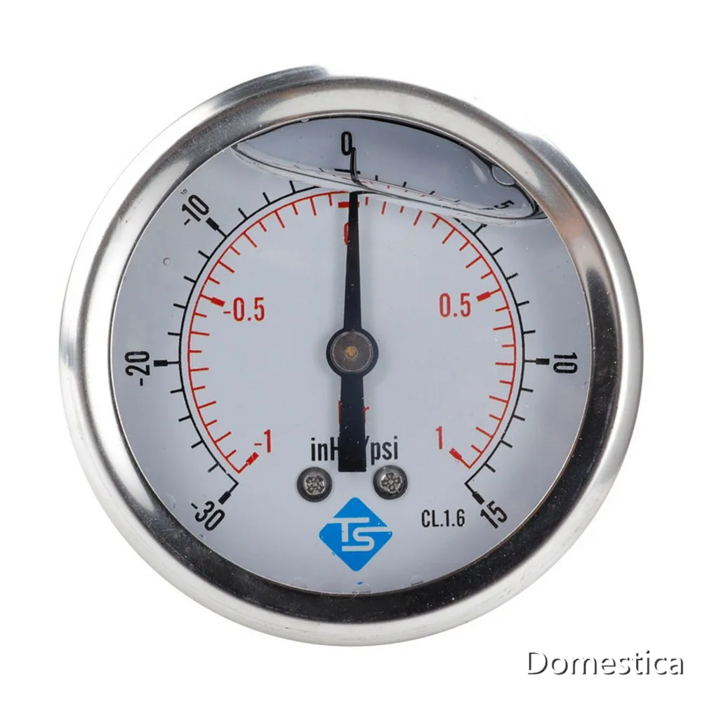 

High Quality Y60 Axial Oil Injection Vacuum Pressure Barometer Hydraulic Pressure Gauge -1-0 Bar -1-1Bar -1-2 Bar Stainless Tool