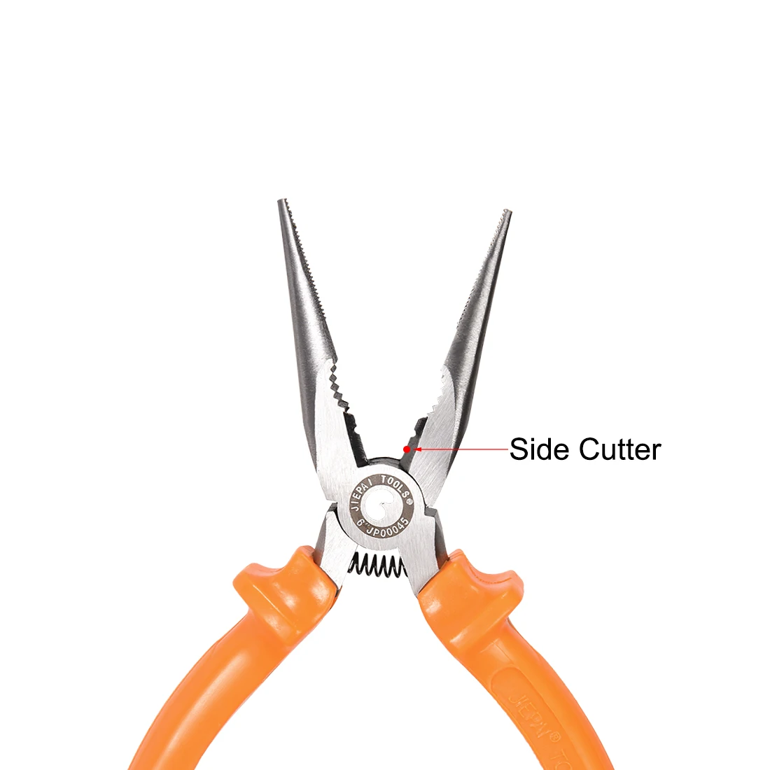 

uxcell 2 pcs Needle Nose Pliers 6 Inch Long Nose Side-Cutters Electrical Pliers