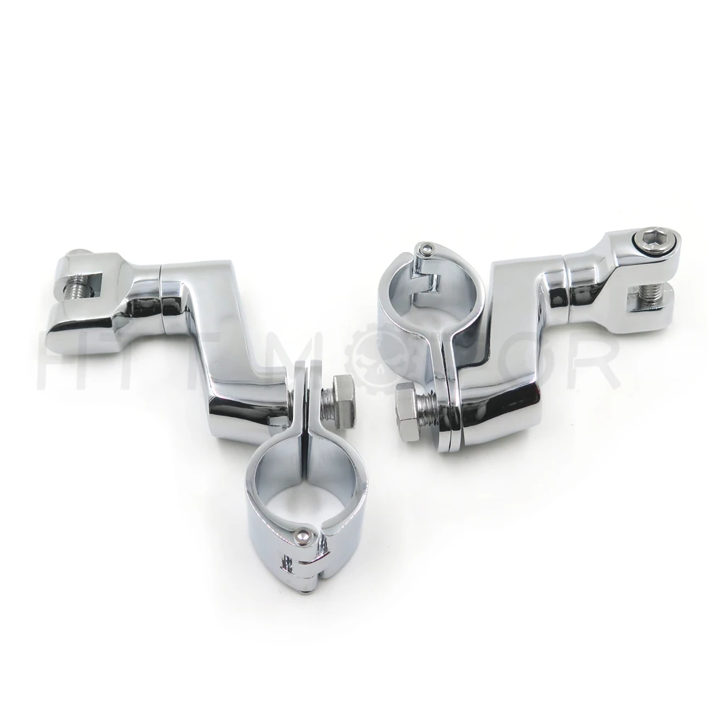 Запчасти для мотоциклов Kuryakyn Chrome Longhorn бесплатная доставка офсетные крепления 1