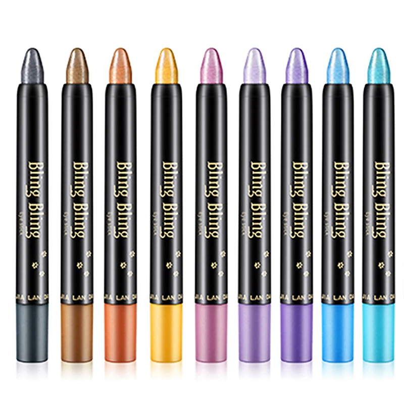 

15 Colors Pearlescent Eyeshadow Pen Long Lasting Waterproof Eye Highlighter Shiny Colorful Pearlescent Wholesale Eye Pencil