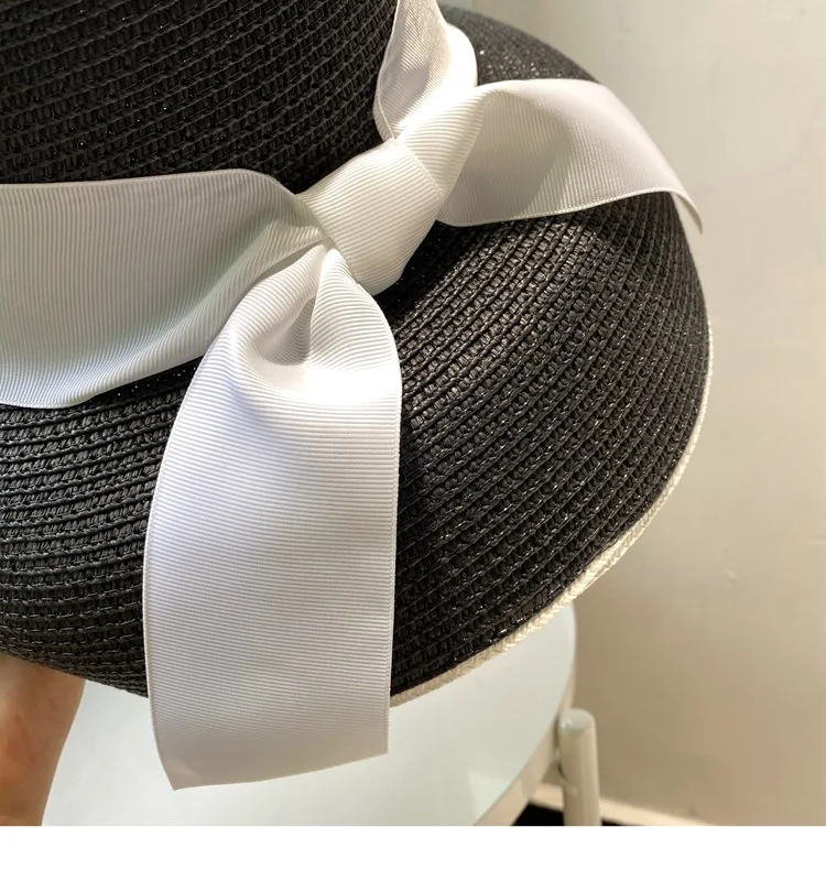 202103-samepu new summer  Hepburn style  Lampshade modeling leisure lady  paper bucket cap women  fishermen hat