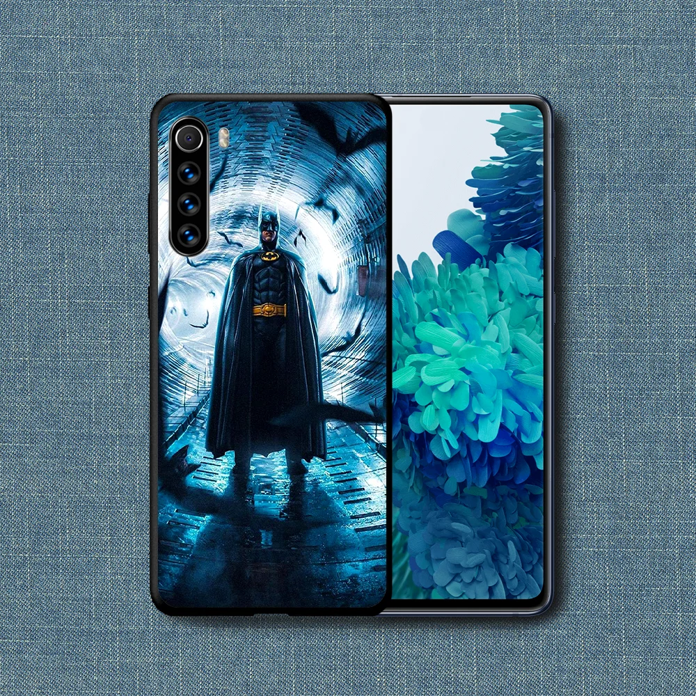 

Batmans Bruce Wayne Phone Case For Xiaomi Redmi Note 7 8 8T 9 9S 4X 7 7A 9A K30 Pro Ultra black Waterproof Silicone Cell Fashion