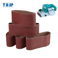 tasp 5pcs abrasive sanding belt 100x610mm belt sander sandpaper aluminium oxide woodworking power tools accessories
