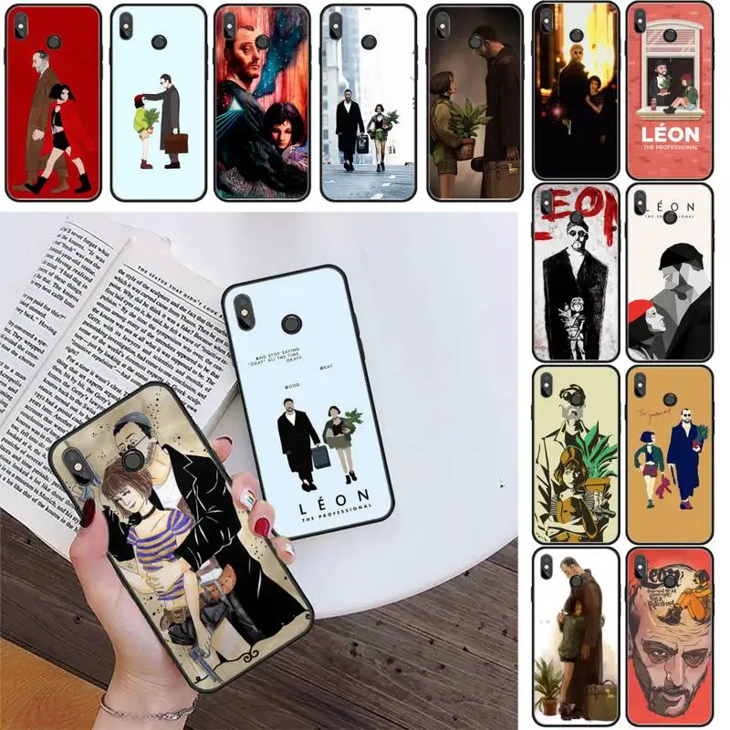 

Leon Matilda Natalie Portman Movie Poster Phone Case For Xiaomi Redmi 4X 5Plus 6A 7 7A 8 8A Note 4 5 7 8 9 Note 8T 8Pro 9Pro