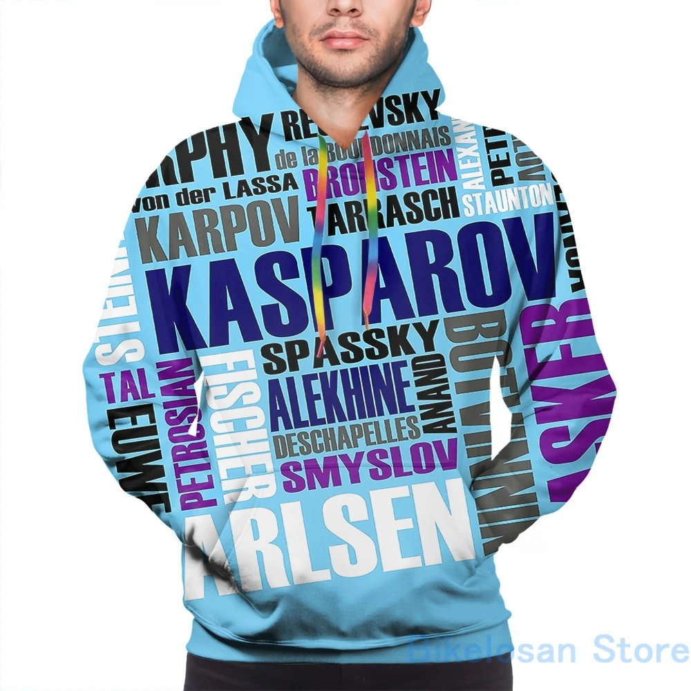 Мужские толстовки свитшоты для женщин забавные игры в шахматы дизайн чемпионов