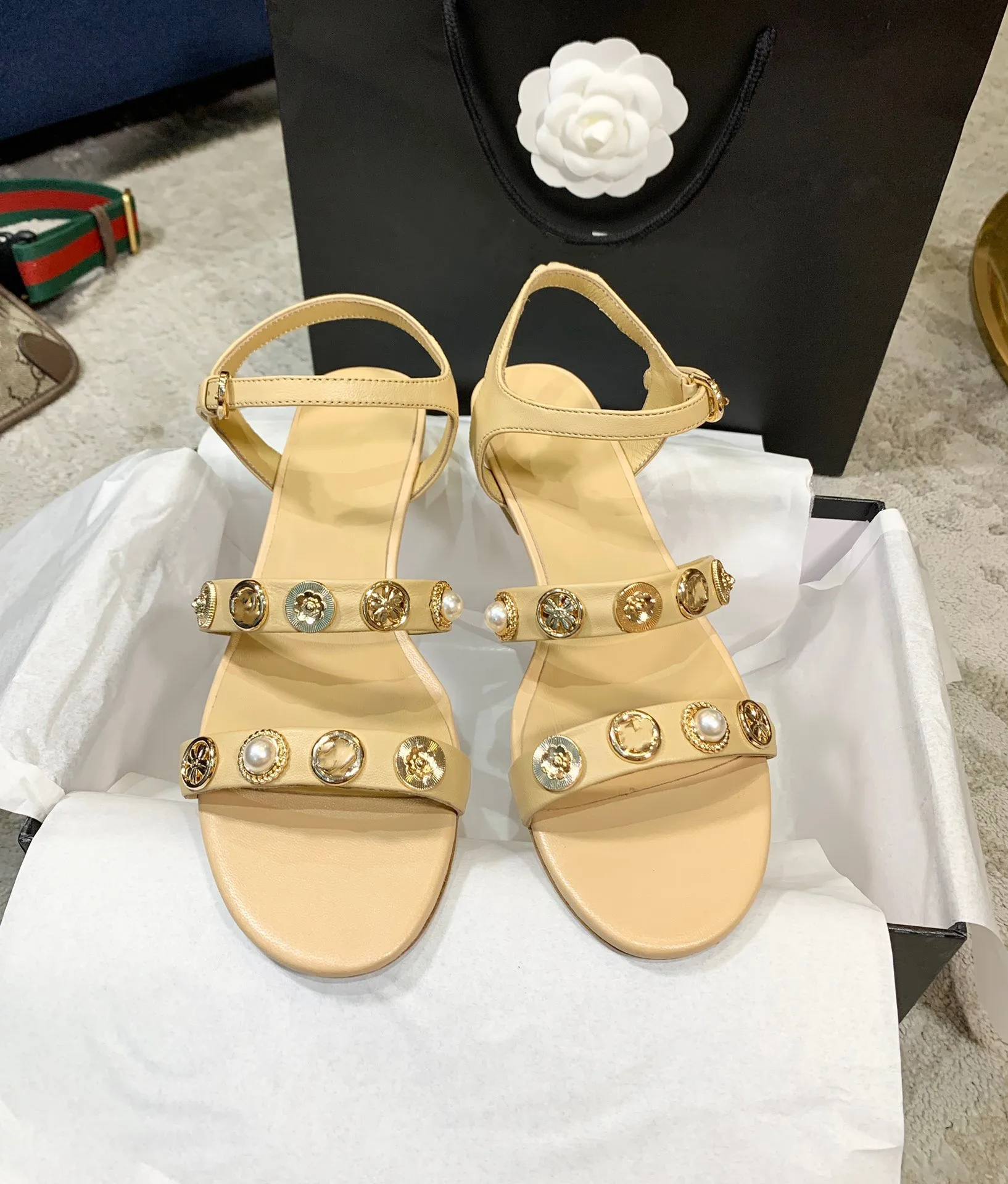 

Сандалии женские пляжные на плоской подошве, удобные босоножки, лето