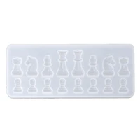 international chess shape silicone mold diy clay epoxy resin mold pendant molds resin molds diy art craft project gift making