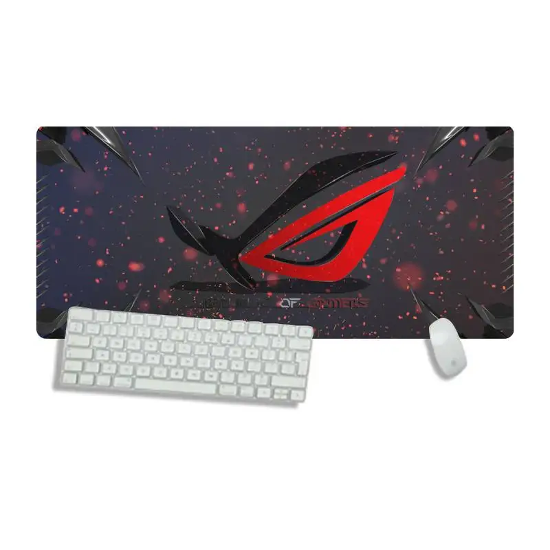 

TOP PC Republic of Gamers rog RGB Keyboards Mat Rubber Gaming mousepad Desk Mat Game Office Work Mouse Mat pad Laptop Cushion