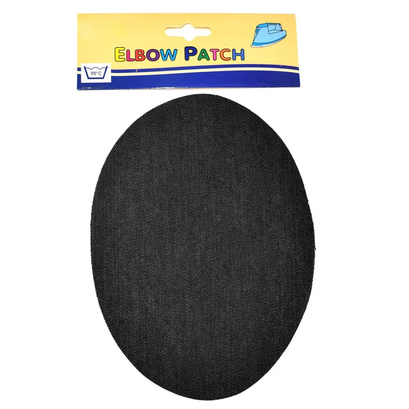 2 шт. овальные джинсовые нашивки декоративные аппликации для одежды 11x14 см | Дом и