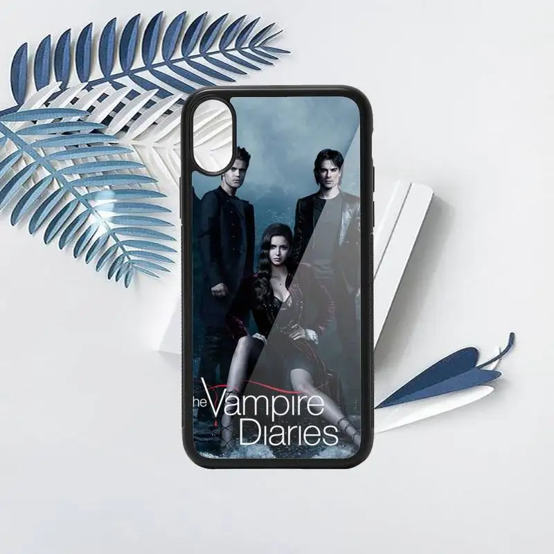

The Vampire Diaries Stefan Damon Salvatore high quality Phone Case PC for iPhone 11 12 pro XS MAX 8 7 6 6S Plus X 5S SE 2020 XR