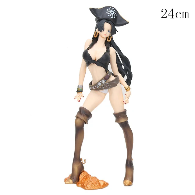 Одна деталь рисунок Boa Хэнкок Нико Rejiu Калифа фигурка Nami PVC Моделя с хорошим спросом игрушки Одна деталь плюшевая кукла аниме подарки - Цвет: 3749 24cm boa bag