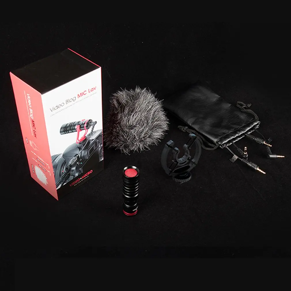 

RE150 Condenser Video Recording Microphone Youtube Vlogging Mic for Smartphone Tablets DSLR Camera Camcorder PC