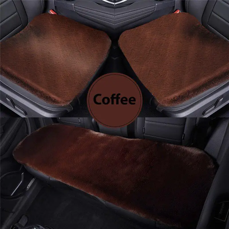 3 шт. Универсальный Коврик для сиденья вождения переднее сиденье + задняя Подушка
