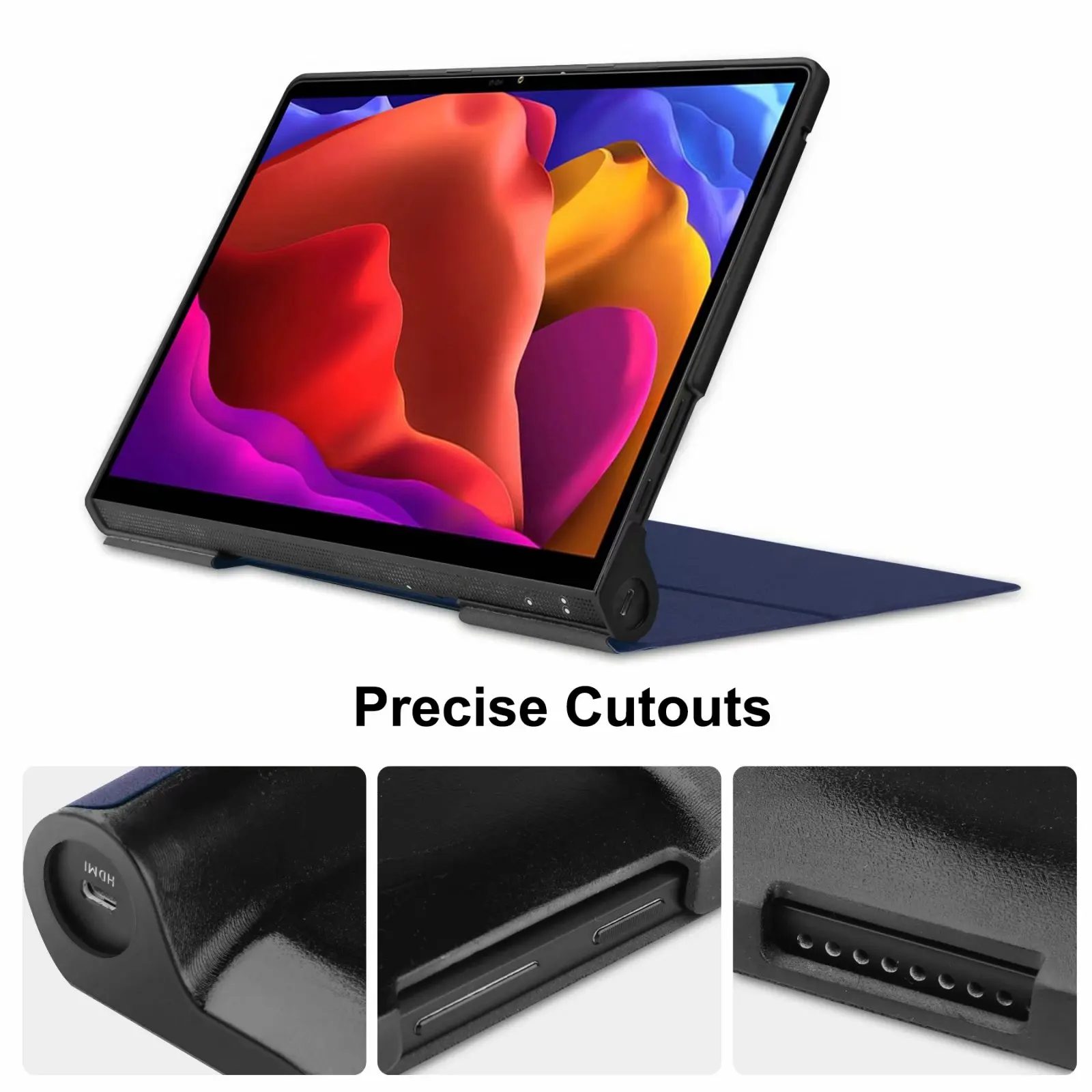 Чехол для Lenovo Yoga Pad Pro 13 дюймов складная подставка из искусственной кожи чехол Tab 3 |