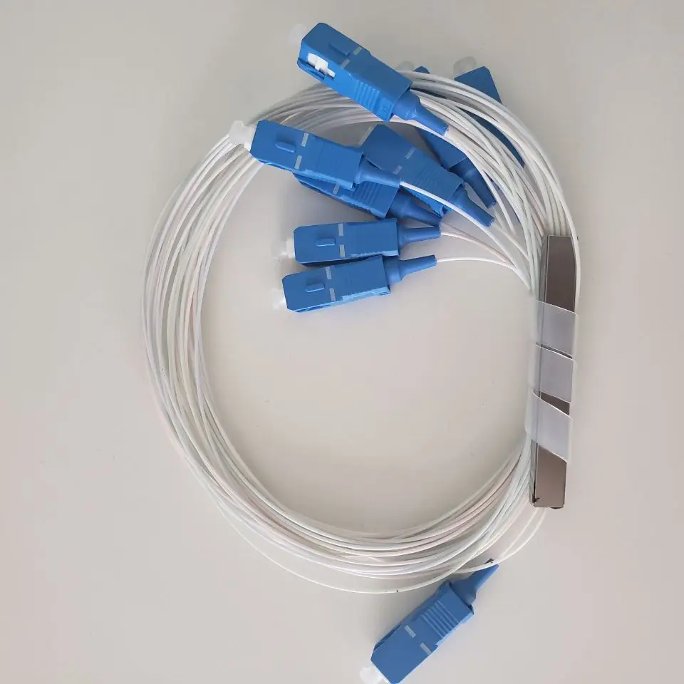 Оптоволоконный ПВХ ПЛК Сплиттер FTTH fttx 10 шт. SC UPC 1x16 сплиттер|Детали устройств