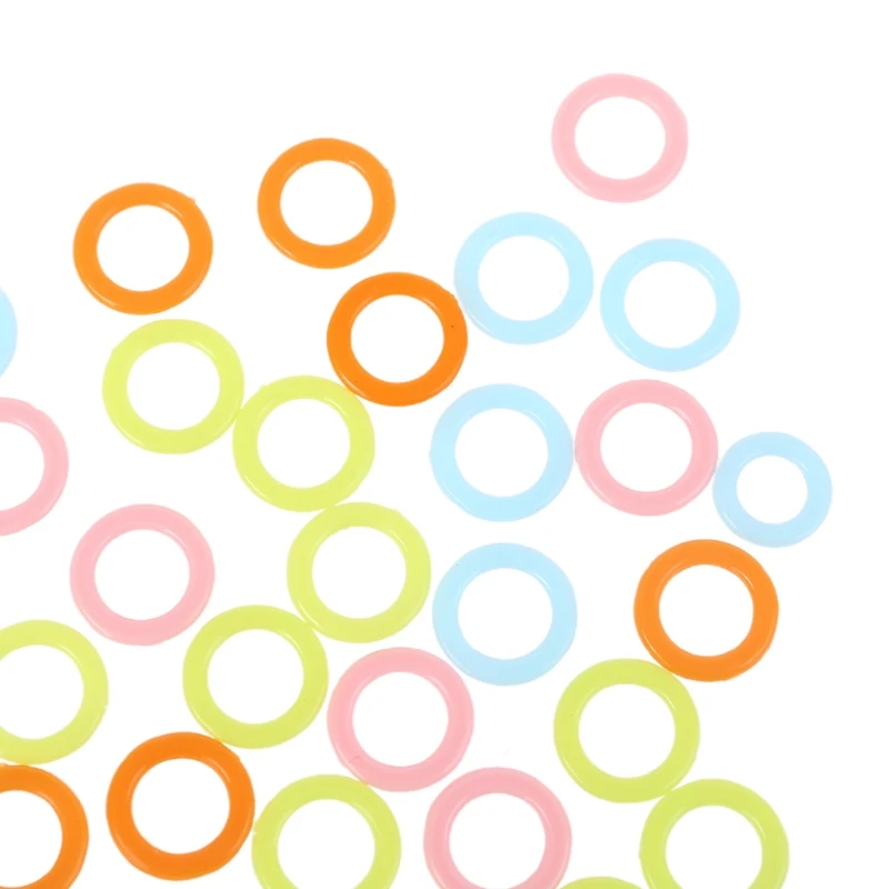 240 шт. круглая вязальная маркировка кольцо круги Ги вязание крючком Стич DIY