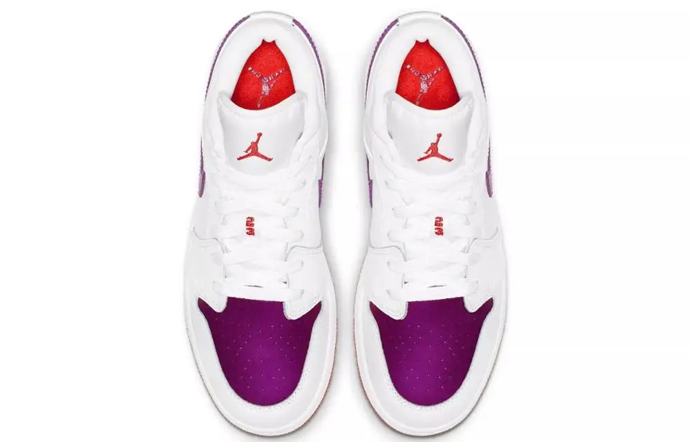 

Original Air Jordan 1Low GS Women Shoes White Black Basketball Sneakers Women Running Sport Shoes Breathable Outdoor