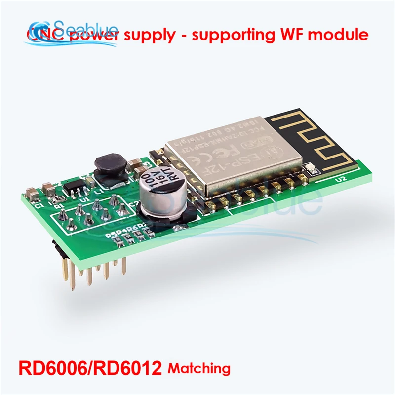 

RD6006 RD6012 CNC Adjustable DC Regulated Power Supply Supporting WIFI Module Green Plastic Ultra Small Size HighQuality Product