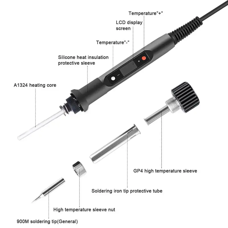 60 Вт/80 Вт ЕС и США Температура Регулируемый Электрический утюг 110V/120V