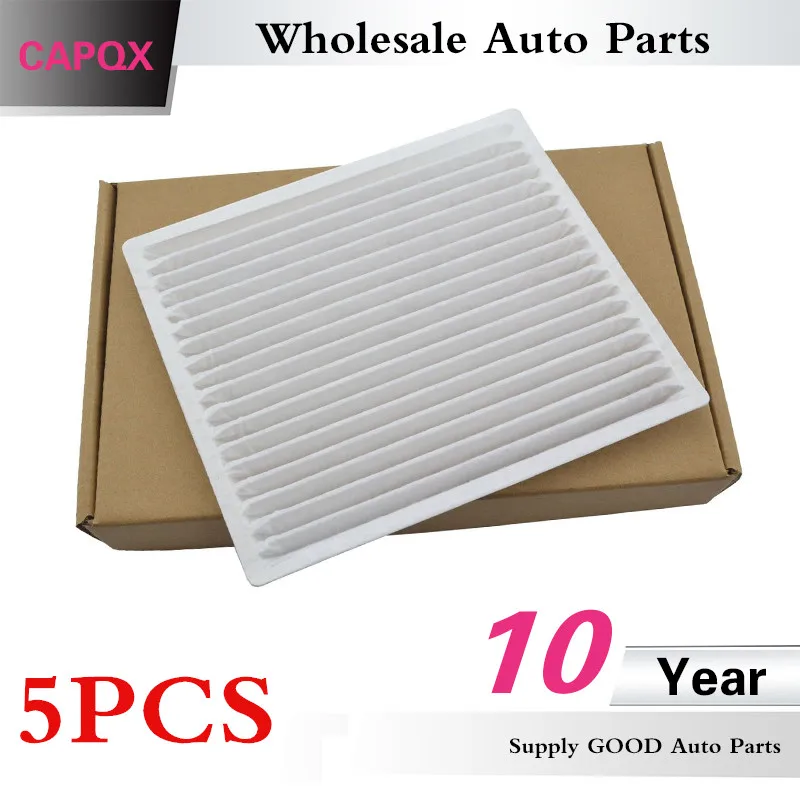 CAPQX 5 шт. воздушный фильтр для салона OEM 88568 52010 Yaris Echo Verso RAV4 Scion tC 2001 2002 2003 2004 2005 2006 2008