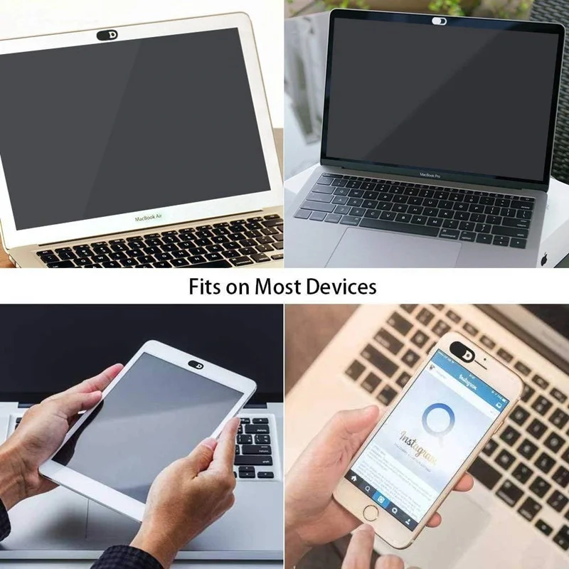 

Tongdaytech WebCam Cover Shutter Magnet Slider Plastic Camera Case for IPhone PC Laptops Mobile Phone Lens Privacy Sticker
