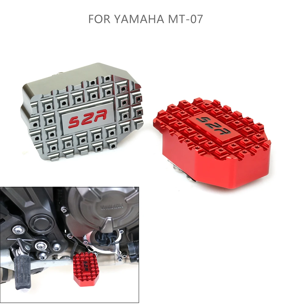 

Motorcycle rear foot brake lever pedal enlarged rear brake washer extender for YAMAHA MT-07 Tracer FZ-07 XSR700 2014-2020