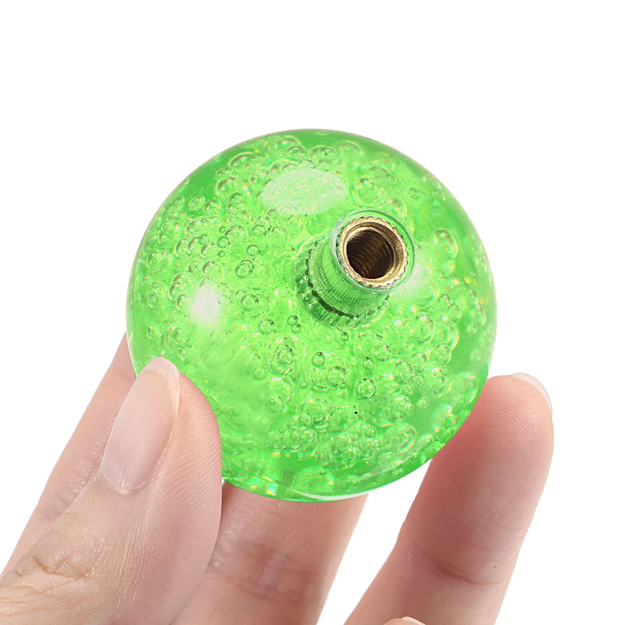 Uxcell Ручка джойстика верхняя шаровая Головка M6 зеленая легкая в установке для