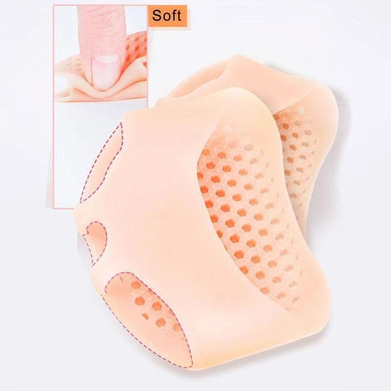 

Silicone Toe Separator Forefoot Pads Cushion Pad Pain Relief Foot Toe Care Hallux Shoes Valgus Gel Corrector Pads Insoles F N3Q8