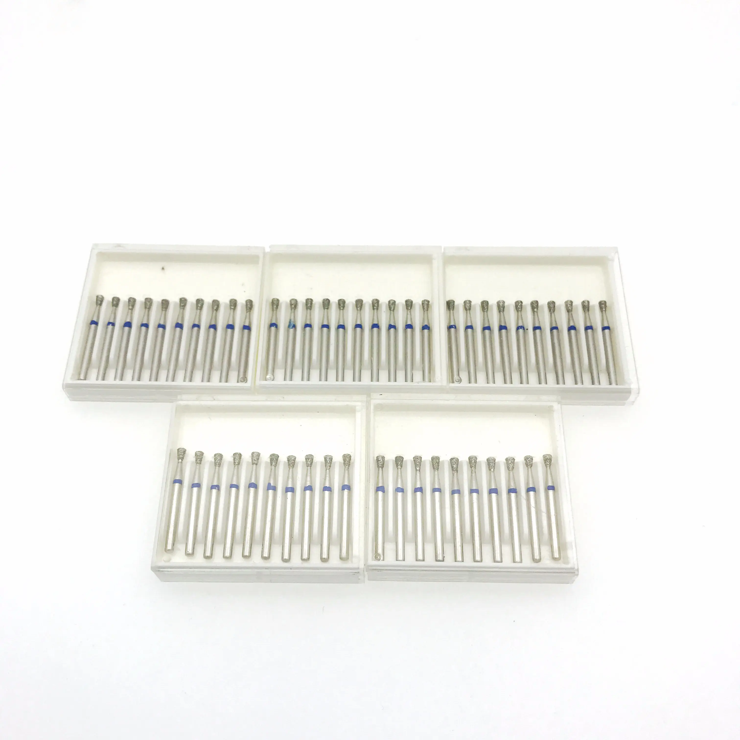 Стоматологические алмазные боры перевёрнутый конус с воротником