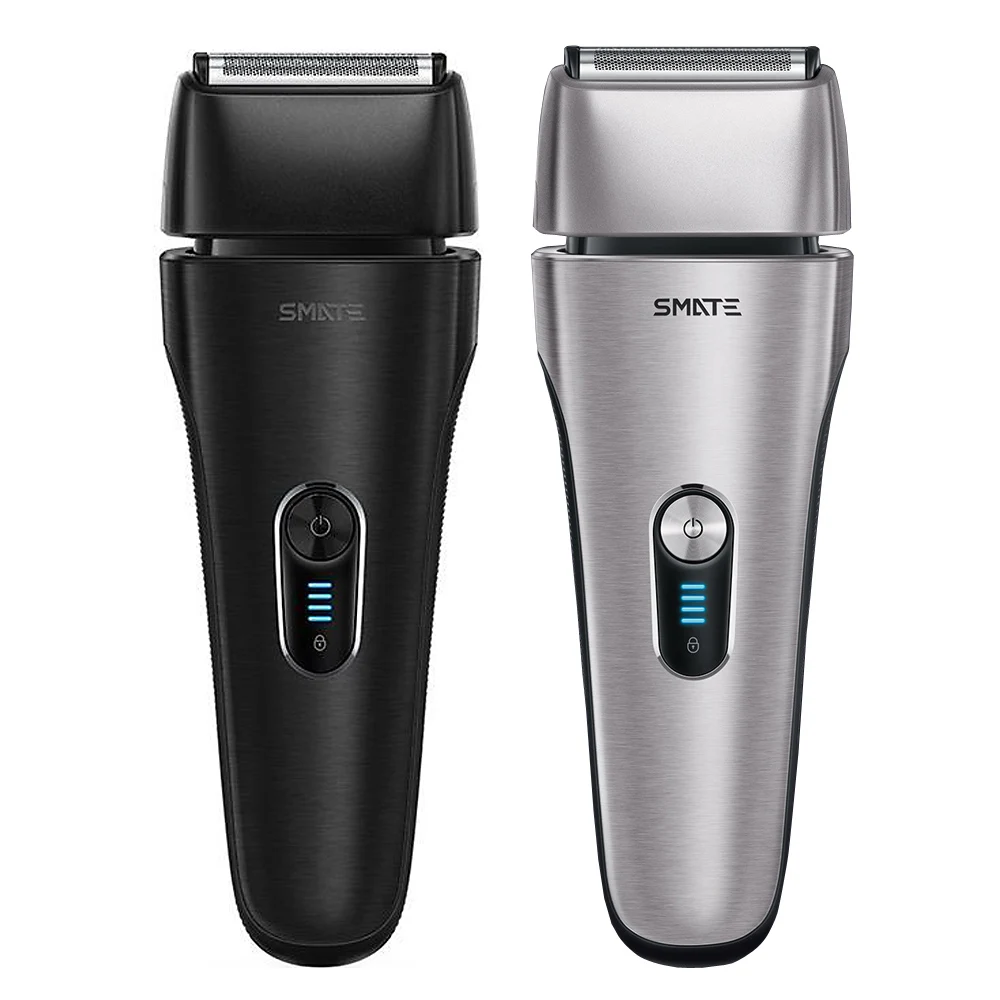Smate Reciprocating Electric Razor For Xiaomi Mijia Men Shaver Four Blade Trimmer Beard Dry and Wet Machine For Shaving Razor