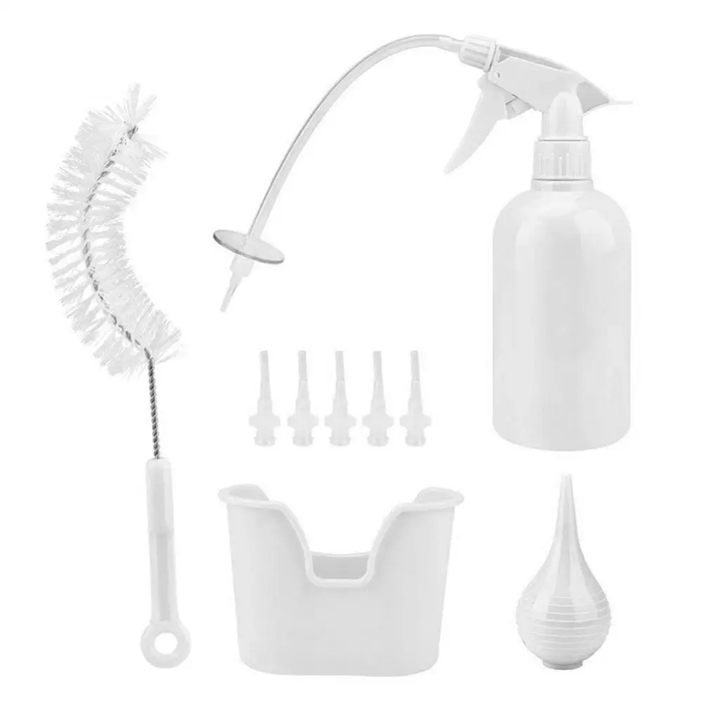 

New 500mL Ear Cleaning Irrigation Kit Ear Wax Removal Tool Water Washing Syringe Squeeze Bulb Ear Cleaner For Adults Kids Earwax