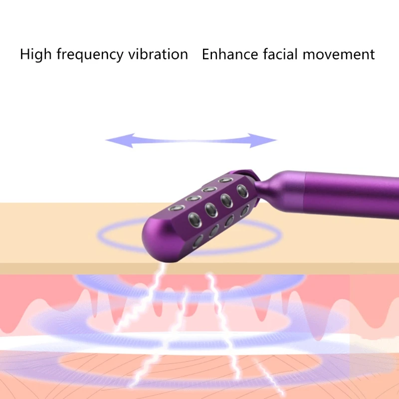 

Sonic Massaging Beauty Roller Massager Wand Face Body Massage Tool for Facial Uplift Anti-wrinkle Skin Care