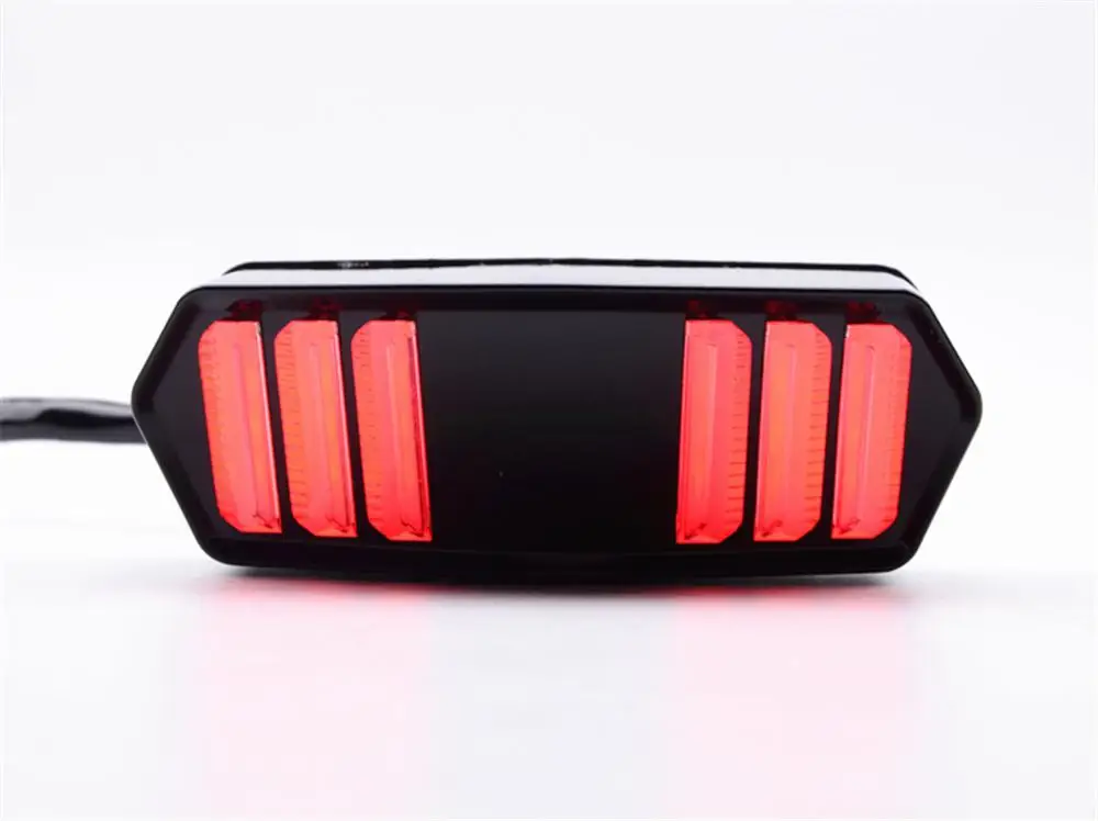 Светодиодный задний фонарь для мотоцикла указатели поворота ходовой тормозной