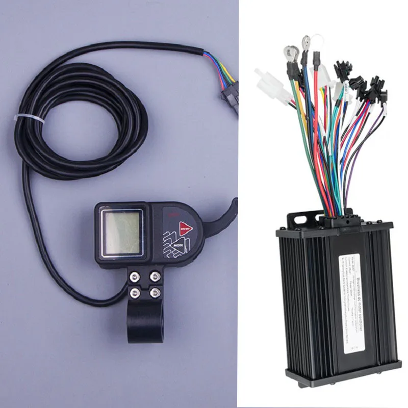 24V 500W S880 E аксессуары для скутеров 250 Вт/350 Вт/500 Вт 24 В/36 В/48 в DC режим Электрический велосипед бесщеточный контроллер с ЖК-дисплеем для электровелосипеда - Цвет: 24V 500W