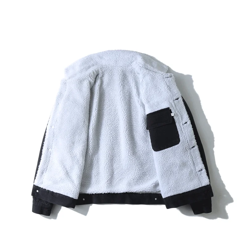 Отличное предложение мужское пальто модное из джинсовой ткани 2020 зимнее Мужское