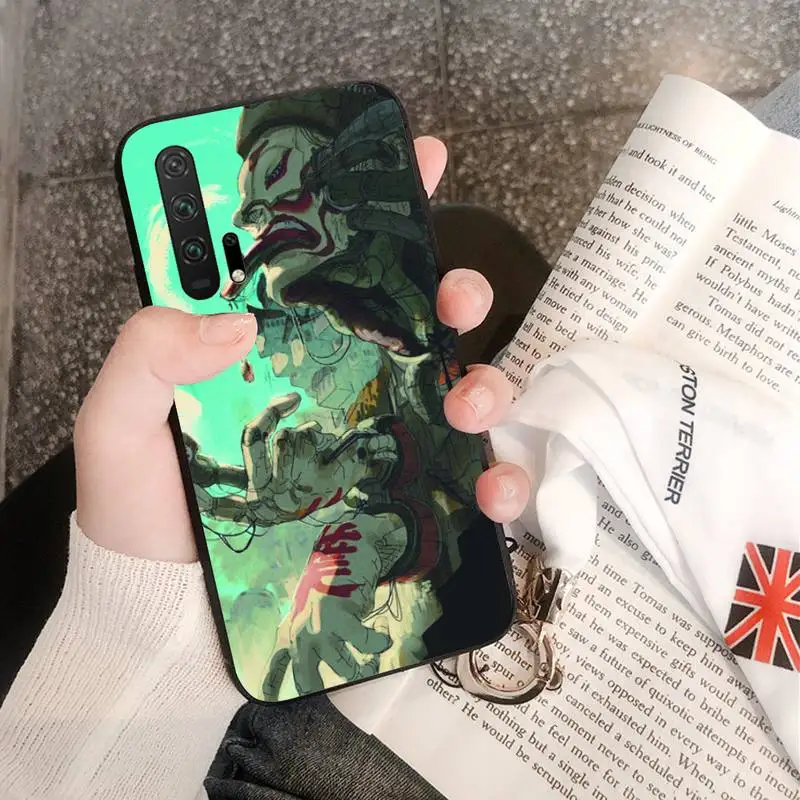 

Naruto Akatsuki Phone Case Black For Huawei Honor 7A/8X/9/9Lite/10/10Lite 9X 20 20S View30/30Pro Cases