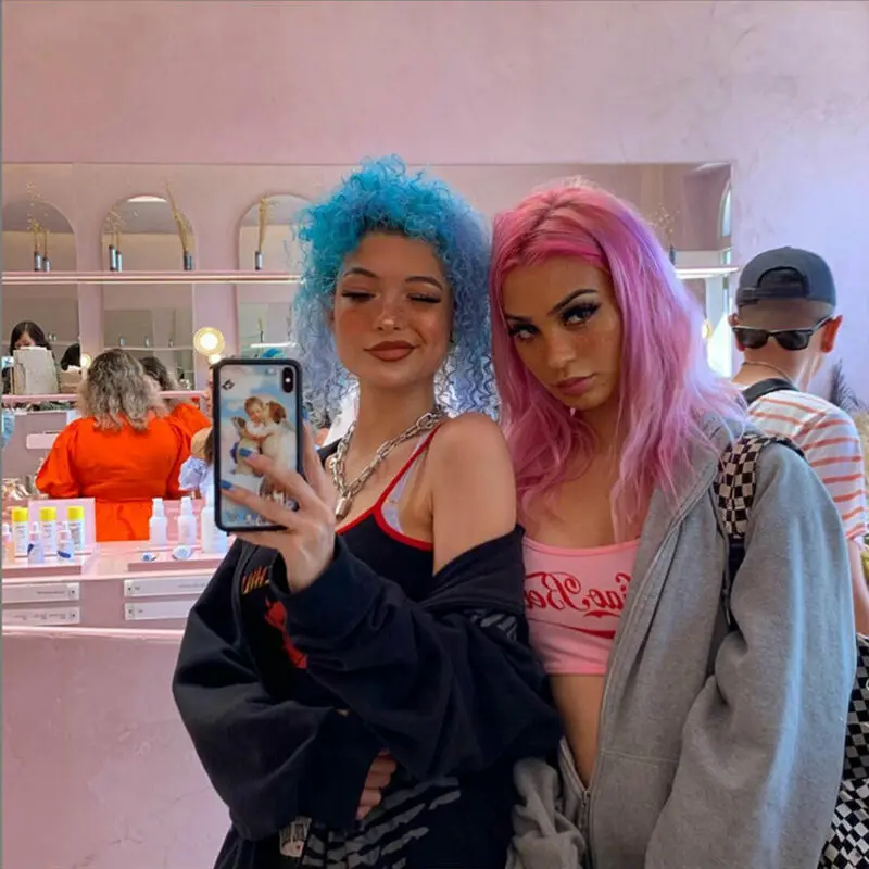 Женский укороченный топ с принтом дьявола Meihuida однотонный эластичный облегающий