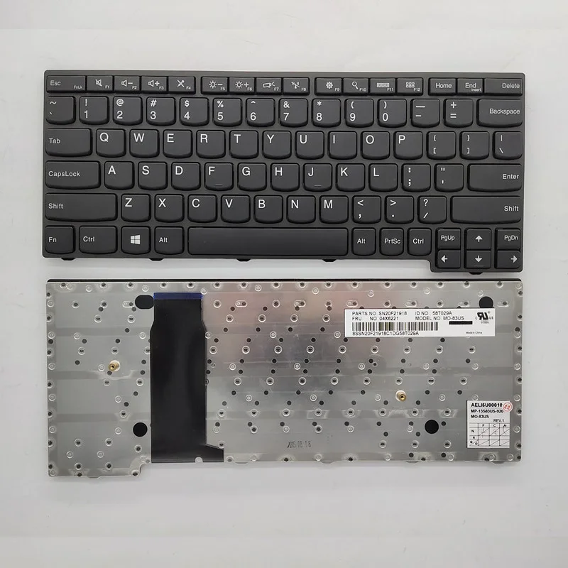 

100% New Original YOGA 11E CHROMEBOOK KEYBOARD 04X6260 04X6290 04X6299 04X6368 04X6338