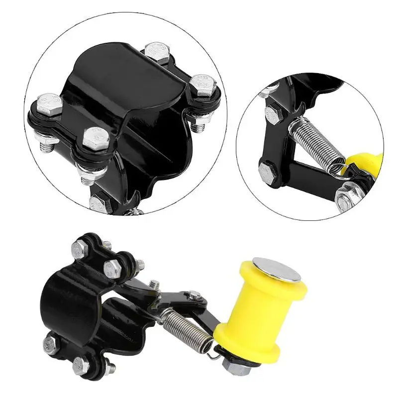 

Universal Motorcycle Moto bike Chain Tensioner Chain adjuster on Roller Tools Modified Adjust for Dirt Pit Bike ATV Motocross