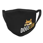 Многоразовая маска для лица Dogecoin Doge, маска для продажи биткоинов wallstreetbet GME Stonks, защитная маска для мема, респиратор, маска для рта