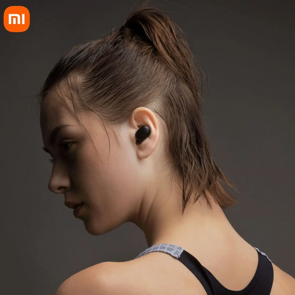

144 pieces/lot Xiaomi Original Redmi Airdots 2 TWS Wireless Bluetooth Earphones Mi Ture In-Ear Stereo Bass Headphones Earbuds CN