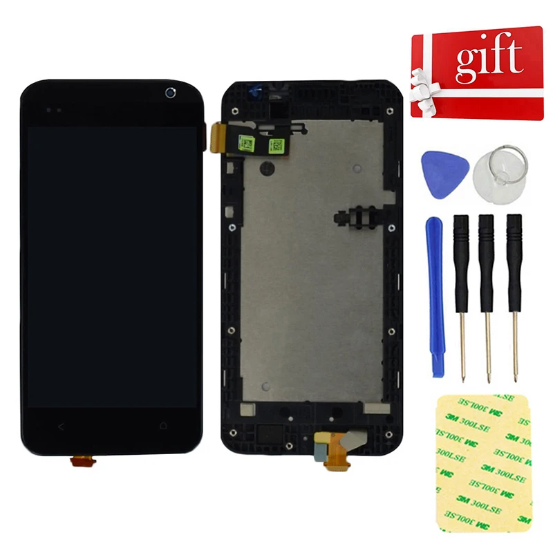 ЖК дисплей для HTC Desire 300 панель экрана модуль монитора сенсорный экран дигитайзер