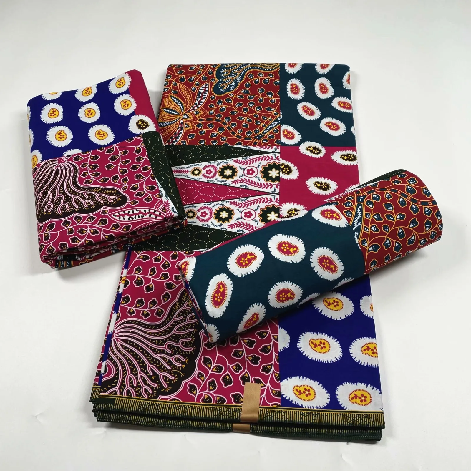 

100% хлопок, оригинальная настоящая ткань с воском Анкары, 2021, Высококачественная африканская ткань с принтом, африканская ткань, 6 ярдов