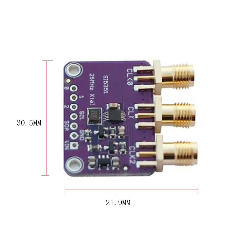 CJMCU-5351 Si5351A часы генератор сигналов контроллер Breakout Board модуль Новый | Инструменты